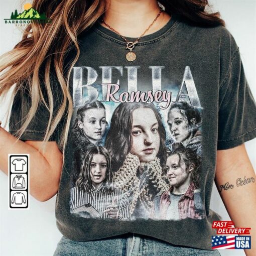 Bella Ramsey Movie Shirt 90S Y2k Vintage Retro Bootleg Sweatshirt Hoodie