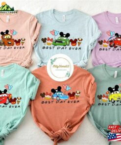 Best Day Ever Disney Cars Team Shirt Snacks Pixar Group Unisex Classic 3 Best Day Ever Disney Cars Team Shirt Snacks Pixar Group Unisex Classic 4