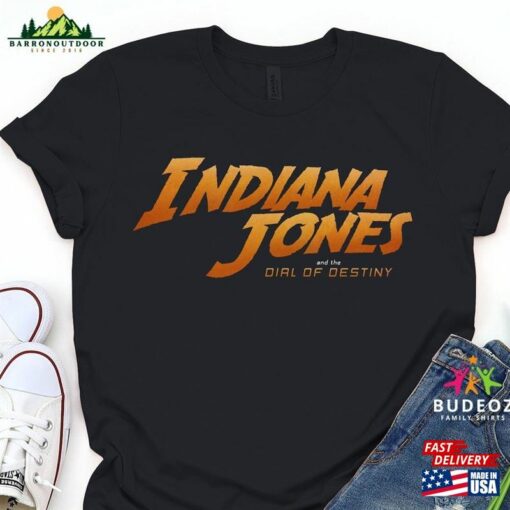 Bestseller Indiana Jones Movie Shirt And The Dial Of Destiny T-Shirt Sweatshirt