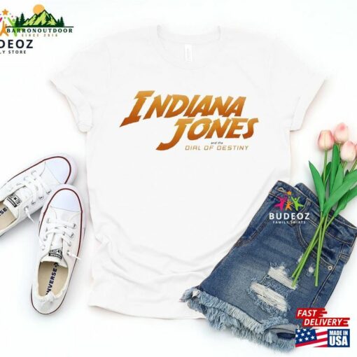 Bestseller Indiana Jones Movie Shirt And The Dial Of Destiny T-Shirt Sweatshirt