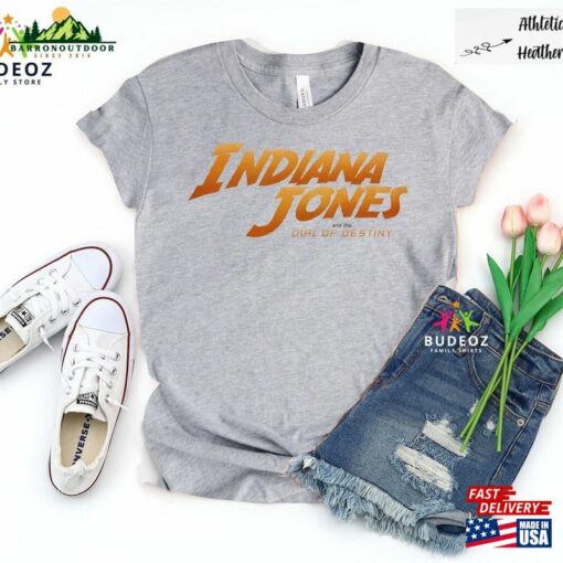 Bestseller Indiana Jones Movie Shirt And The Dial Of Destiny T-Shirt Sweatshirt