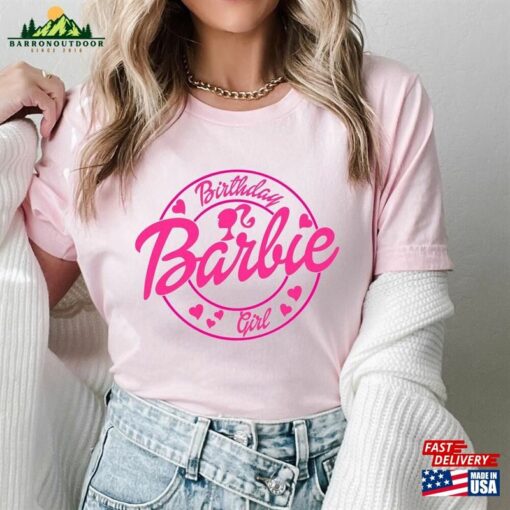 Birthday Barbie Girl Shirt Squad Tshirt Princess Unisex Sweatshirt