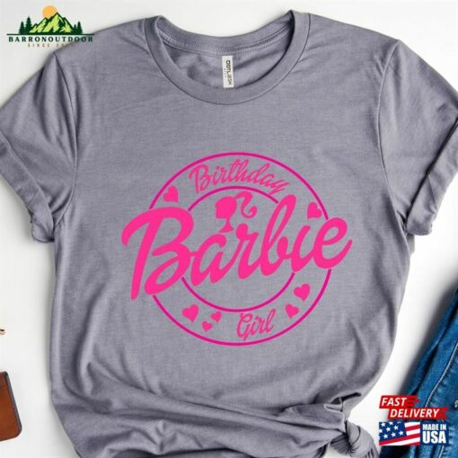 Birthday Barbie Girl Shirt Squad Tshirt Princess Unisex Sweatshirt