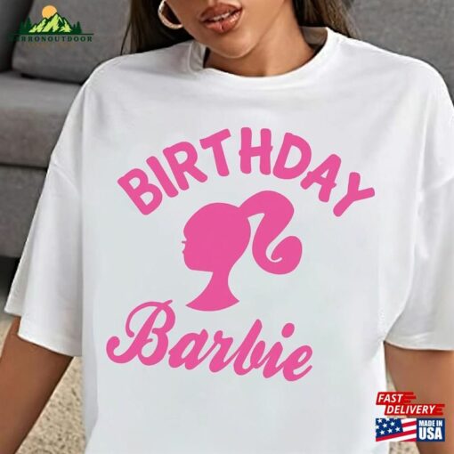 Birthday Barbie Shirt Girls Party Hoodie Classic