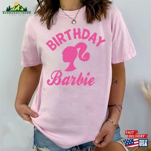 Birthday Barbie Shirt Girls Party Hoodie Classic