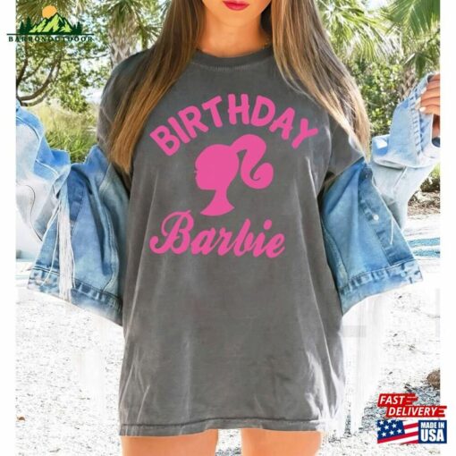 Birthday Barbie Shirt Girls Party Hoodie Classic