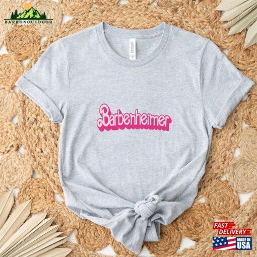 Birthday Gift Shirt Pink Tshirt 2023 Movie Barbie T-Shirt Classic Hoodie