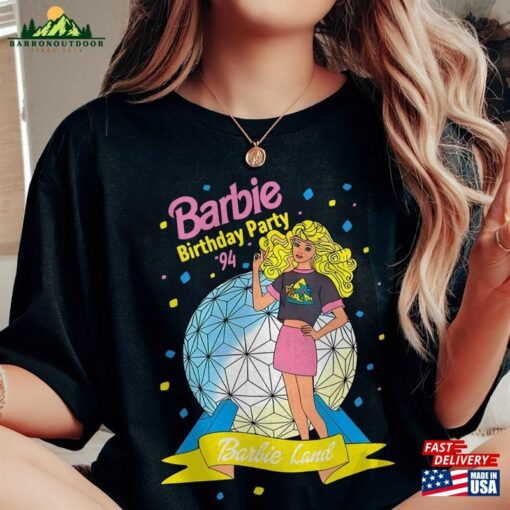 Birthday Party 1994 Shirt Barbie Funny Crew T-Shirt Unisex