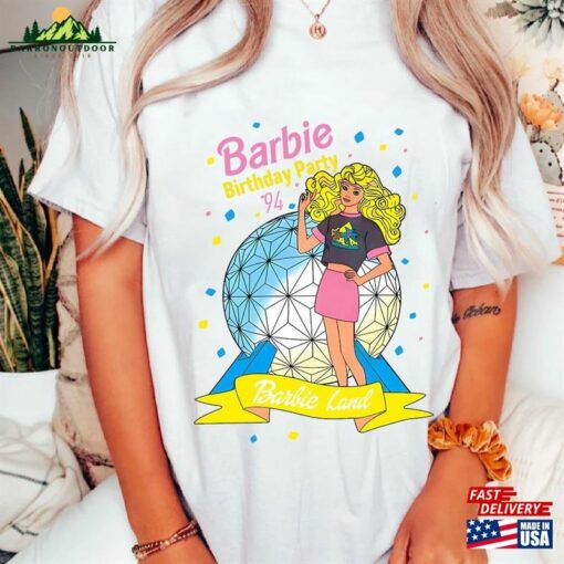 Birthday Party 1994 Shirt Comfort Color® Doll Baby Girl Come On Barbie Let Sweatshirt Classic