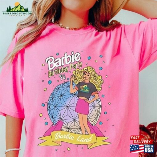 Birthday Party 1994 Shirt Sweatshirt Barbie T-Shirt Hoodie