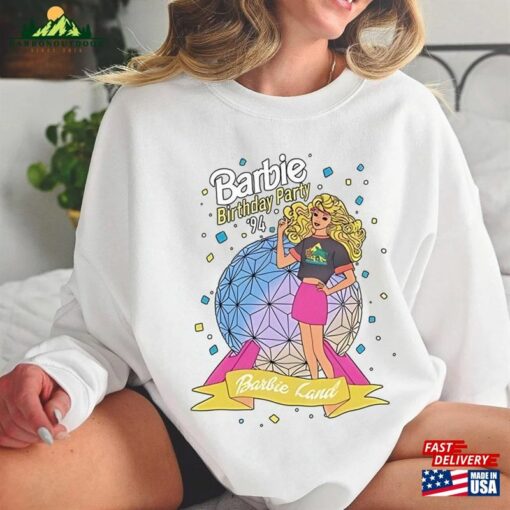 Birthday Party 1994 Tee Barbie Shirt Girls Unisex Sweatshirt