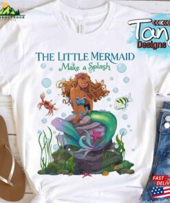 Black Ariel Princess Shirt Live Action Little Mermaid Movie 2023 Tee Classic Unisex Black Ariel Princess Shirt Live Action Little Mermaid Movie 2023 Tee Classic Unisex