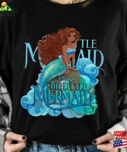 Black Ariel Princess Shirt Live Action Little Mermaid Movie 2023 Tee Unisex T-Shirt 3 Black Ariel Princess Shirt Live Action Little Mermaid Movie 2023 Tee Unisex T Shirt 4
