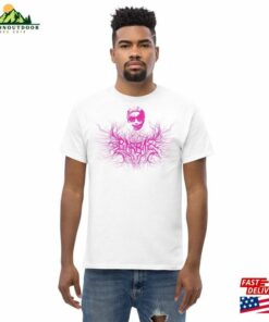 Black Metal Barbie Hot Pink Unisex T-Shirt 3 Black Metal Barbie Hot Pink Unisex T Shirt 4