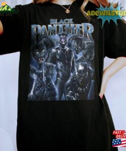 Black Panther Vintage Shirt The King Of Wakanda Long Live Classic Sweatshirt 3