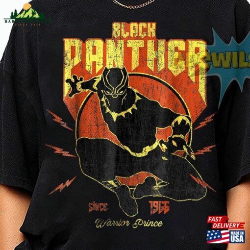 Black Panther Vintage Shirt The King Of Wakanda Long Live Hoodie Unisex