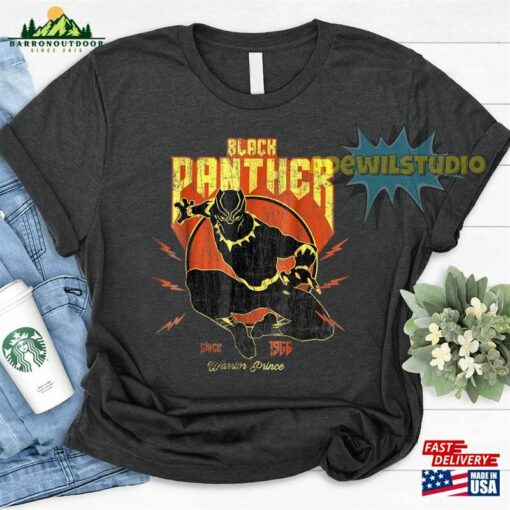 Black Panther Vintage Shirt The King Of Wakanda Long Live Hoodie Unisex