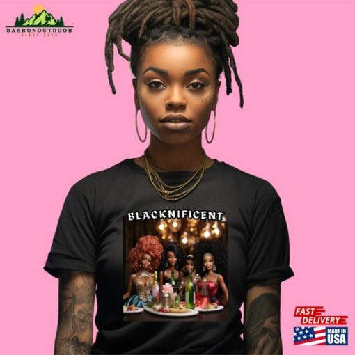 Blacknificent Tshirt Melanin Shirt Juneteenth For Women T-Shirt Sweatshirt