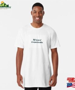 Blijf Van Me Af Ik Verpest Het Milieu Long T-Shirt Hoodie Unisex