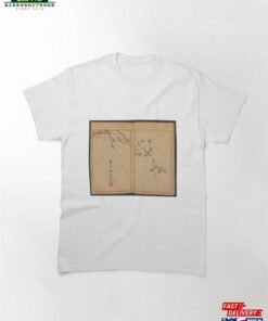 Blue Plum Blossoms Kaishien Gaden Vol 2 Part Classic T-Shirt Hoodie Unisex 1 Blue Plum Blossoms Kaishien Gaden Vol 2 Part Classic T Shirt Hoodie Unisex 2