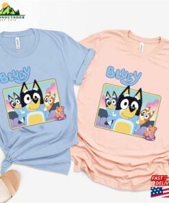Bluey Family T-Shirt Mothers Day Shirt Hoodie Sweatshirt