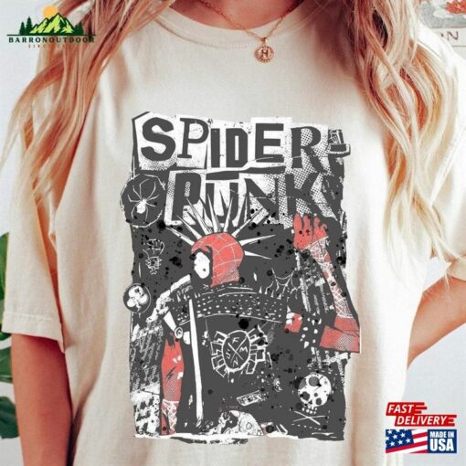 Bm® Retro Spider Punk Comfort Colors Shirt Man Across The Sweatshirt Hoodie