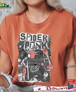 Bm(r) Retro Spider Punk Comfort Colors Shirt Man Across The Sweatshirt Hoodie 3