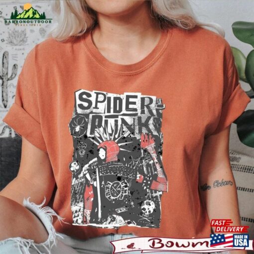 Bm® Retro Spider Punk Comfort Colors Shirt Man Across The Sweatshirt Hoodie