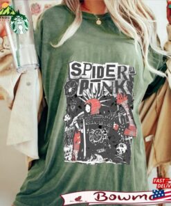 Bm(r) Retro Spider Punk Comfort Colors Shirt Man Across The Sweatshirt Hoodie 4