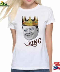 Brendan Fraser The King T-Shirt Men's Women Hoodie Sweatshirt 1 Brendan Fraser The King T Shirt Mens Women Hoodie Sweatshirt 2