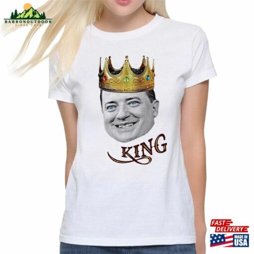 Brendan Fraser The King T-Shirt Men’s Women Hoodie Sweatshirt