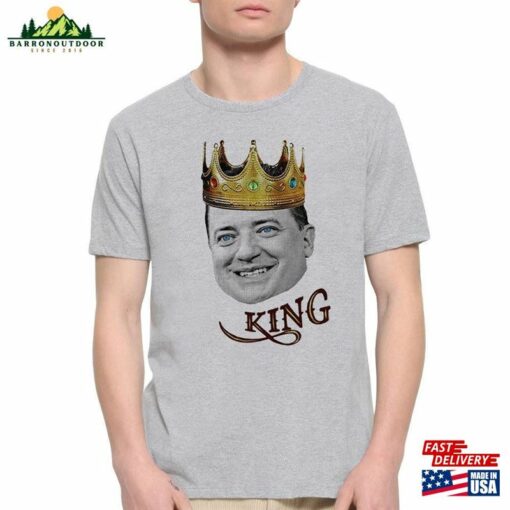 Brendan Fraser The King T-Shirt Men’s Women Hoodie Sweatshirt