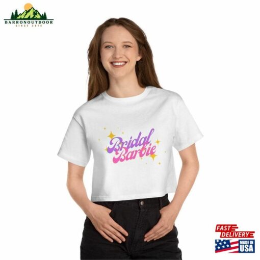 Bridal Barbie Champion Women’s Heritage Cropped T-Shirt Sweatshirt Hoodie