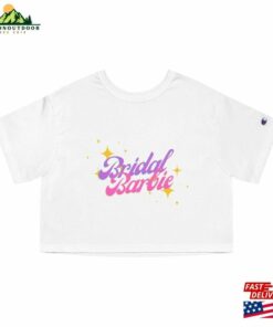 Bridal Barbie Champion Womens Heritage Cropped T Shirt Sweatshirt Hoodie 2