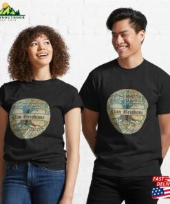 Brisbane Tree Of Life Clan Scottish Surname Tartan Classic T-Shirt Brisbane Tree Of Life Clan Scottish Surname Tartan Classic T-Shirt