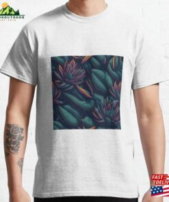 Bromeliad Pattern Classic T-Shirt Unisex