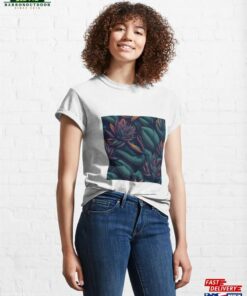 Bromeliad Pattern Classic T-Shirt Unisex 3 Bromeliad Pattern Classic T Shirt Unisex 4