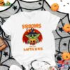 Brooms Are For Amateurs Shirt Witchy Halloween Gifts Unisex Classic