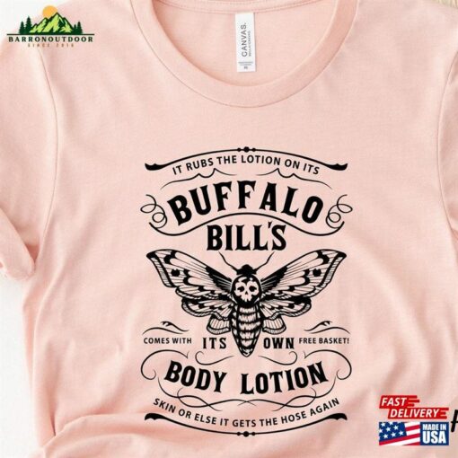 Buffalo Bill’s Body Lotion Shirt Silence Of The Lambs Gothic Horror Moth T-Shirt Sweatshirt Hoodie