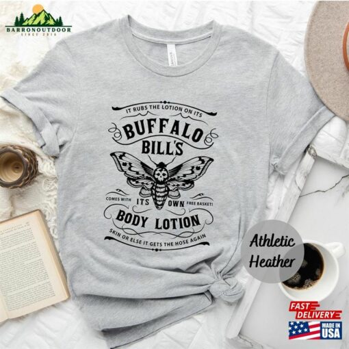 Buffalo Bill’s Body Lotion Shirt Silence Of The Lambs Gothic Horror Moth T-Shirt Sweatshirt Hoodie