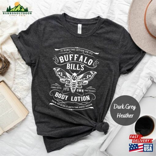 Buffalo Bill’s Body Lotion Shirt Silence Of The Lambs Gothic Horror Moth T-Shirt Sweatshirt Hoodie