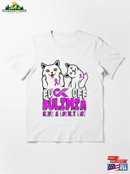 Bulimia Shirt Awareness Gift For Hero Sweater Ribbon Sweatshirt T-Shirt