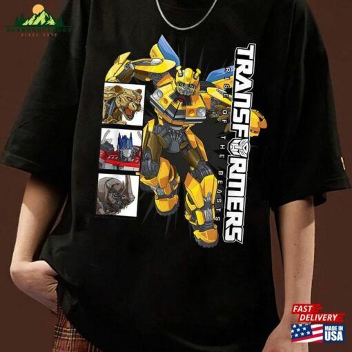 Bumblebee Rise Of The Beasts Comfort Colors® Shirt Transformers 2023 Classic Unisex