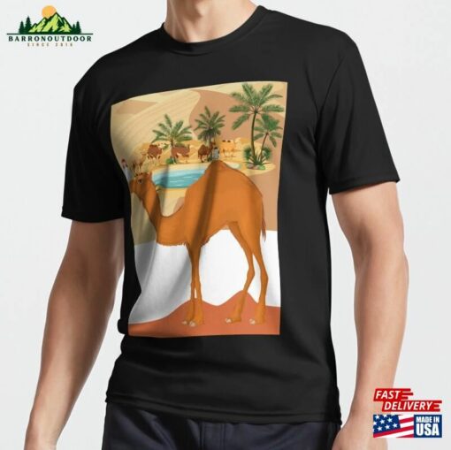 Camel Near Oasis Active T-Shirt Classic