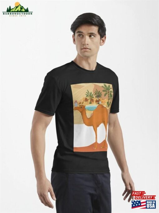 Camel Near Oasis Active T-Shirt Classic