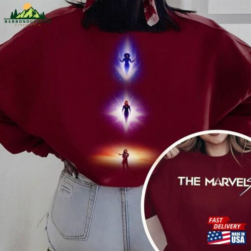 Captain Marvel Shirt Superhero T-Shirt 2023 Movie Classic