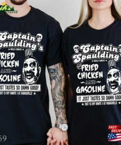 Captain Spaulding’s Fried Chicken And Gasoline T-Shirt Tutti Fing Fruitty Spalding Shirt Sweatshirt Unisex Captain Spaulding’s Fried Chicken And Gasoline T-Shirt Tutti Fing Fruitty Spalding Shirt Sweatshirt Unisex