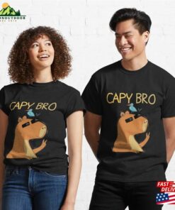Capy Bro Capybara Lover Big Rodent Animals Wildlife Day Gift Classic T Shirt Unisex Sweatshirt 3