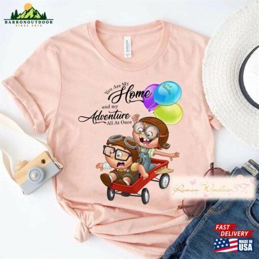 Carl And Ellie Shirt Pixar Up Movie Hoodie Sweatshirt