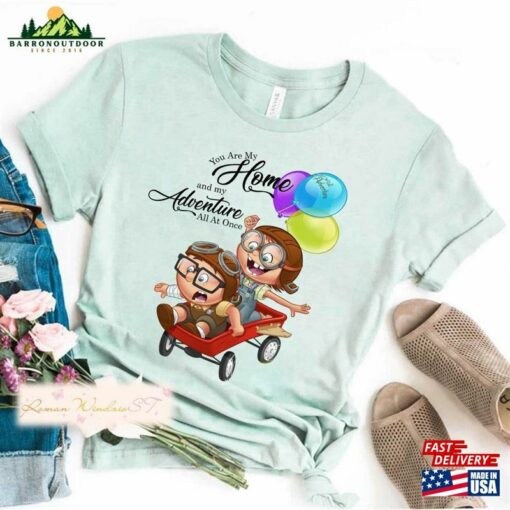 Carl And Ellie Shirt Pixar Up Movie Hoodie Sweatshirt